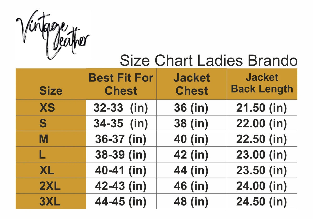black classic womens brando motorcycle leather jacket ladies biker cowhide -