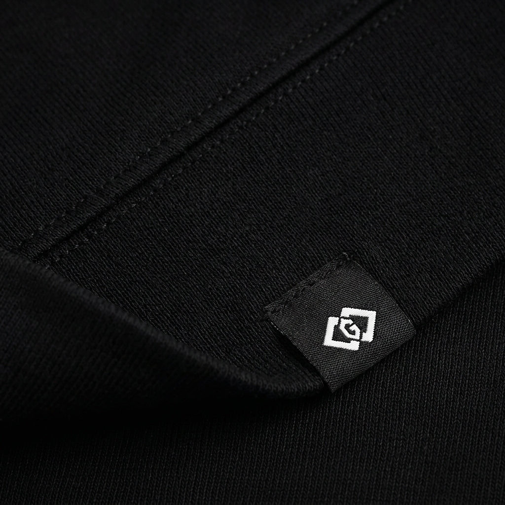 mens sweat shirts with zip neck and embroidered logo