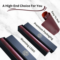 Premium Leather Desk Mat - Non - Slip, Waterproof & Stylish Workspace Upgrad -