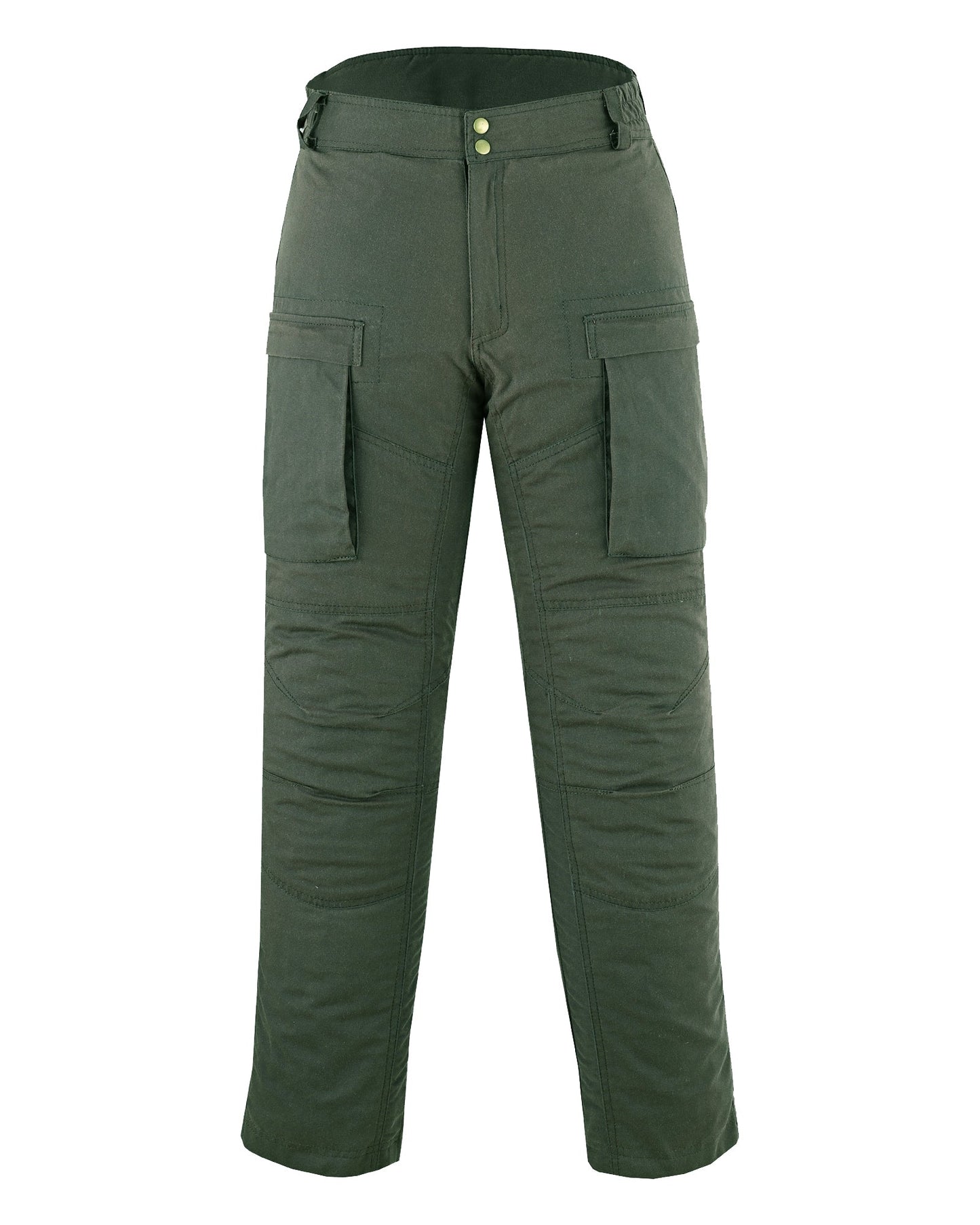 waxed cotton cargo biker motorcycle waterproof armoured trousers pants -