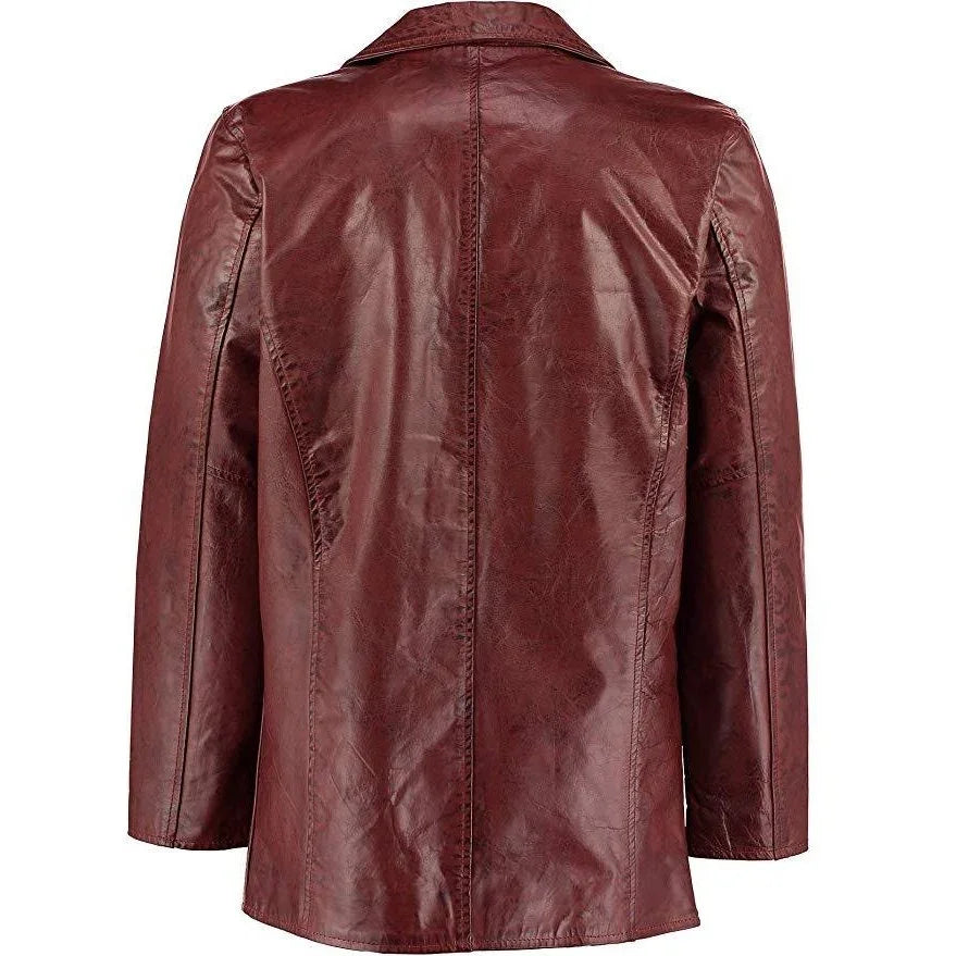 men's max payne leather coat -
