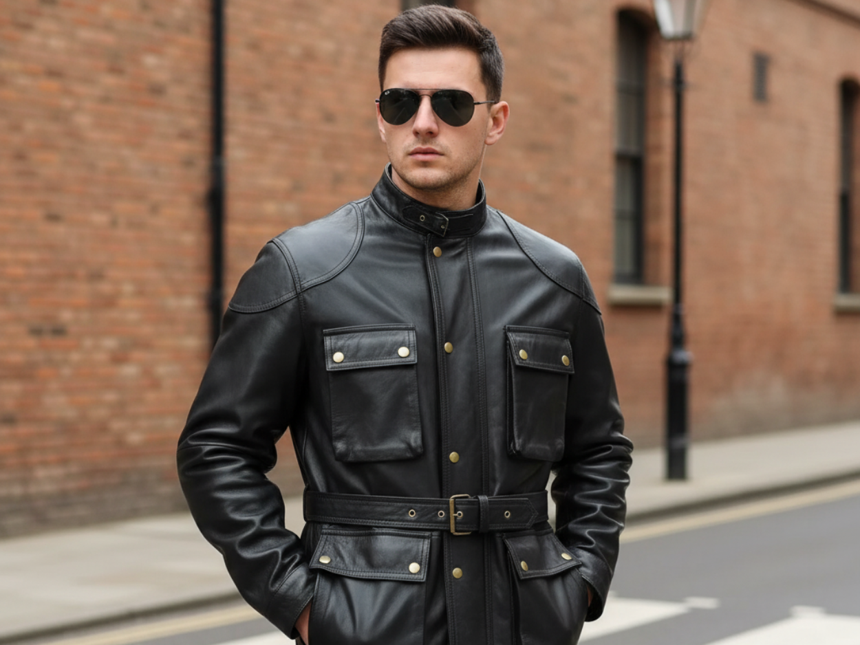How to Style a Leather Jacket Beyond the Standard Shirt and Jeans