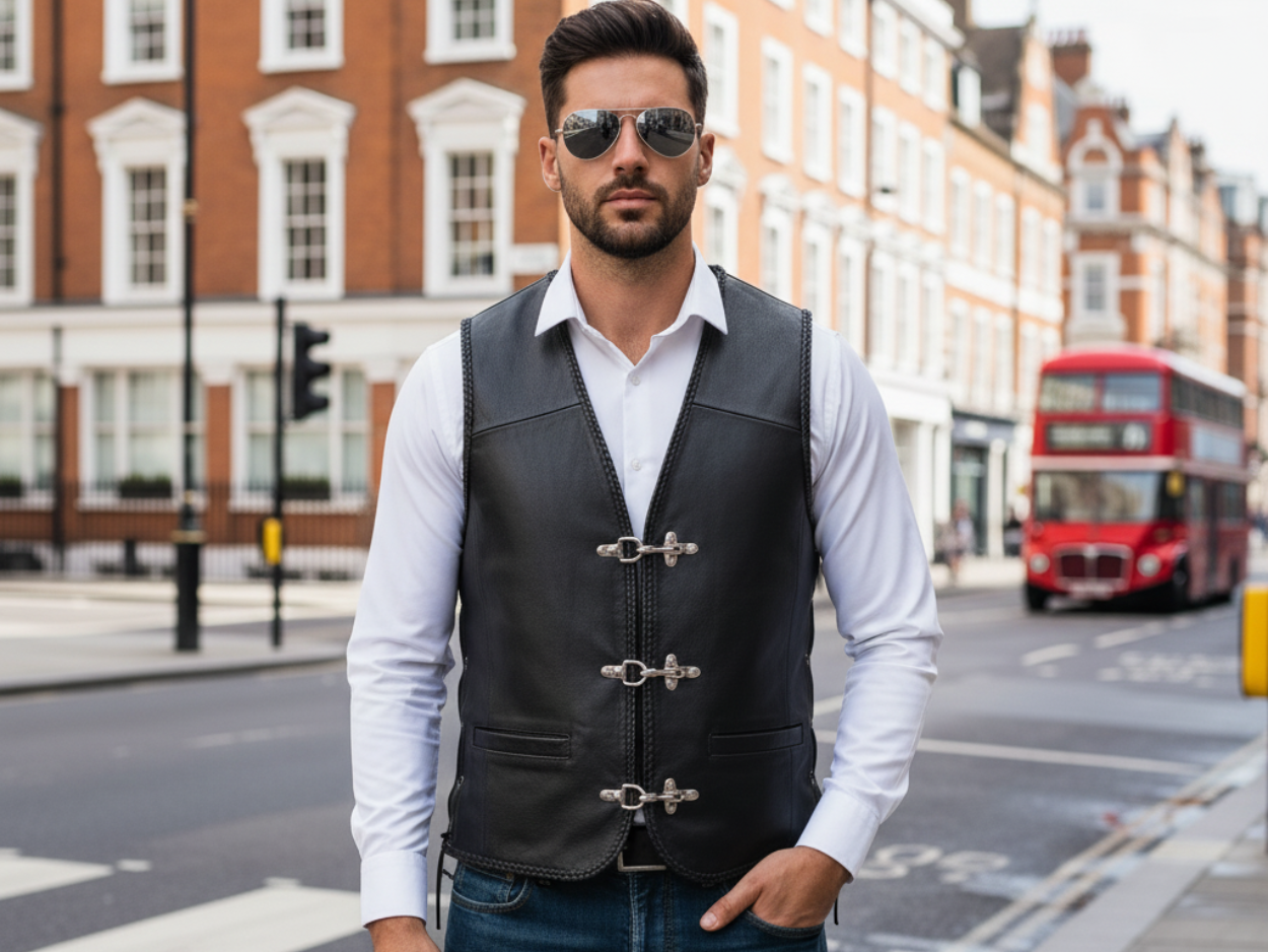 Leather Vest Styling Ideas – From Biker to Fashionista