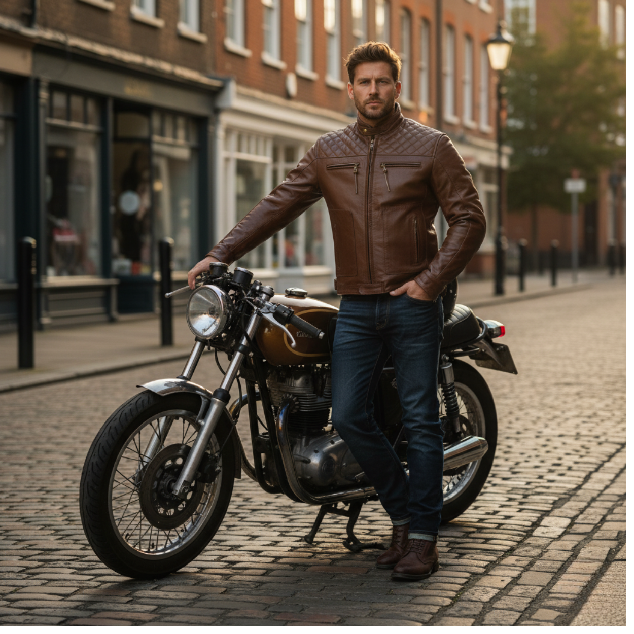 How Should a Leather Biker Jacket Fit?