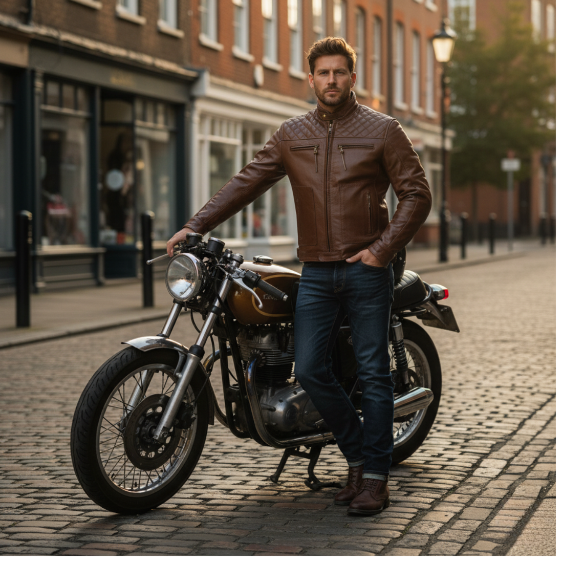 How Should a Leather Biker Jacket Fit?