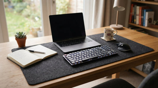 What are the benefits of using a desk mat?