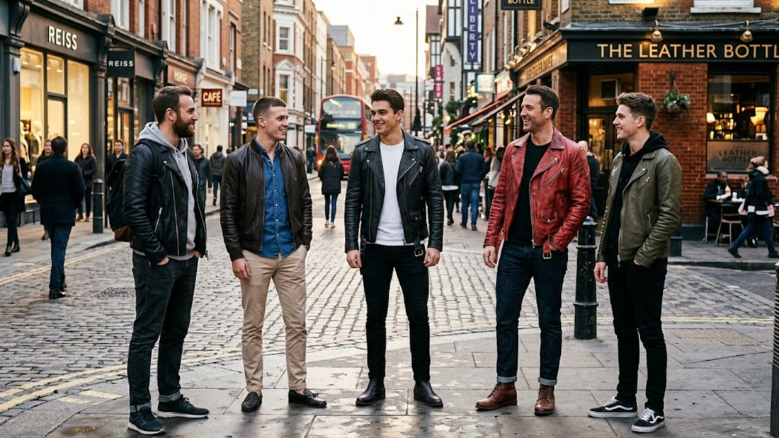 5 Timeless Ways to Style a Men’s Fashion Leather Jacket in the UK