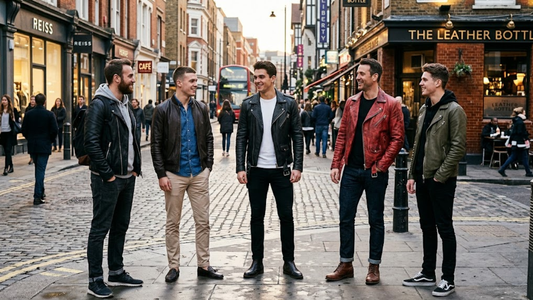 5 Timeless Ways to Style a Men’s Fashion Leather Jacket in the UK