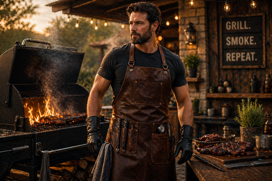 The Ultimate Guide to Leather BBQ Aprons Style, Protection, and Durability