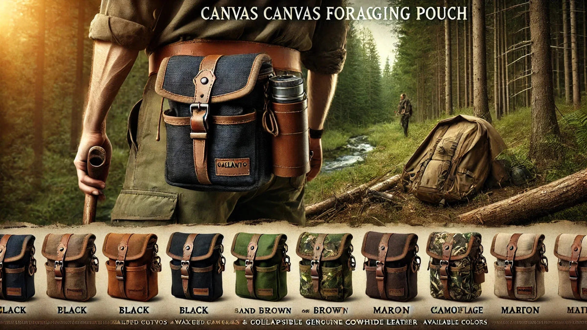 Hiking food pouches designed for outdoor survival gear.