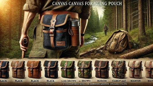 Hiking food pouches designed for outdoor survival gear.