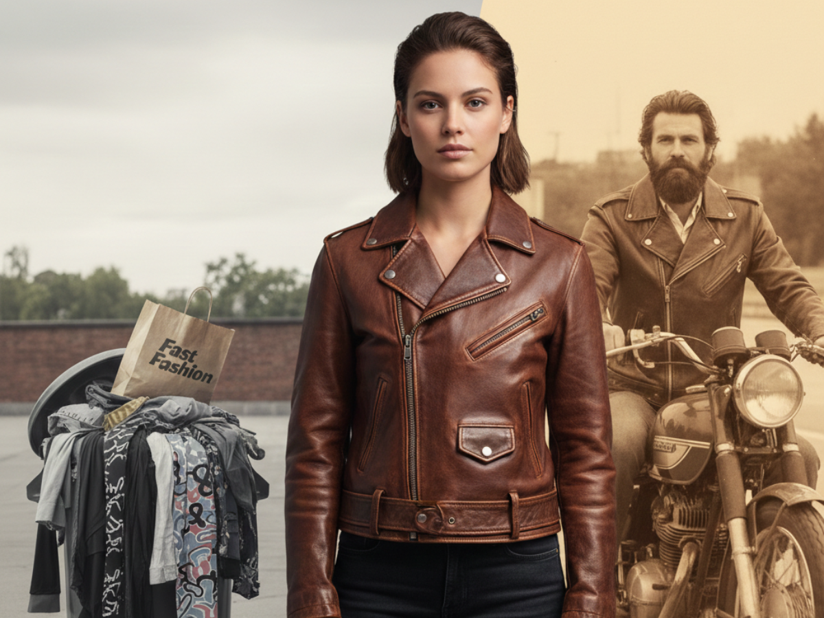 Why Buy a Vintage Leather Jacket? A Sustainable Fashion Choice