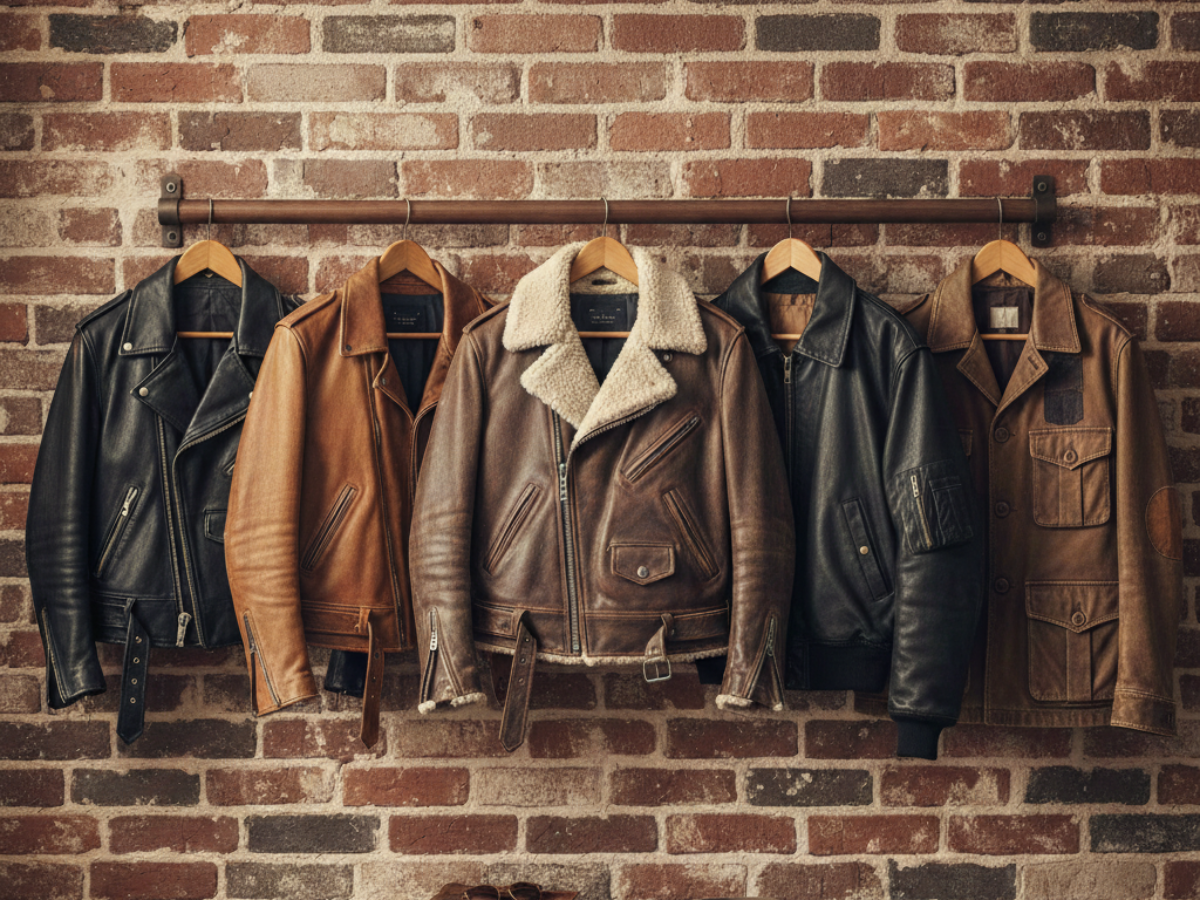 Popular Vintage Leather Jacket Styles and How to Choose One