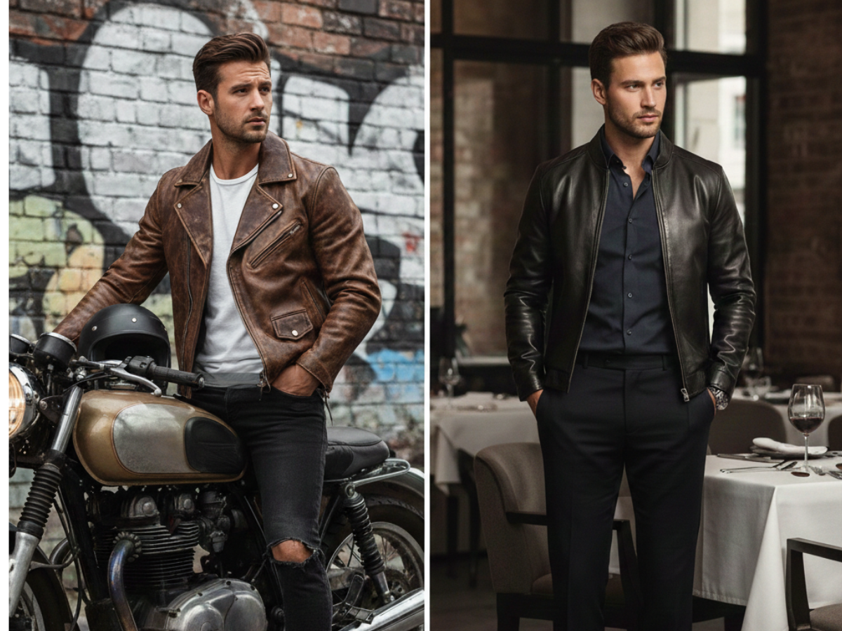 Leather Jacket Occasions & Comparisons – Choosing the Right Jacket