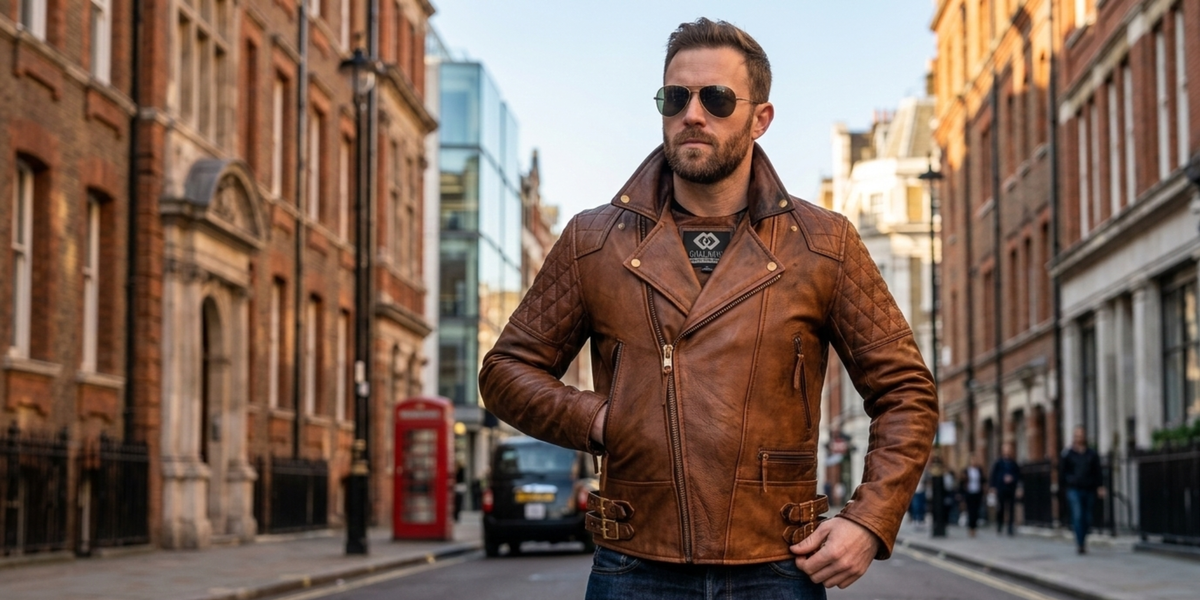 The Timeless Appeal of Men’s Leather Jackets in the UK