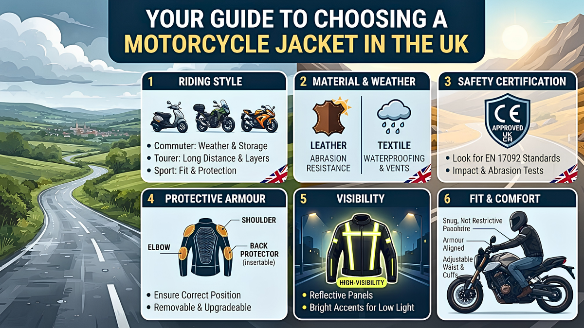 How to Choose the Best Bike Jackets for Men in the UK
