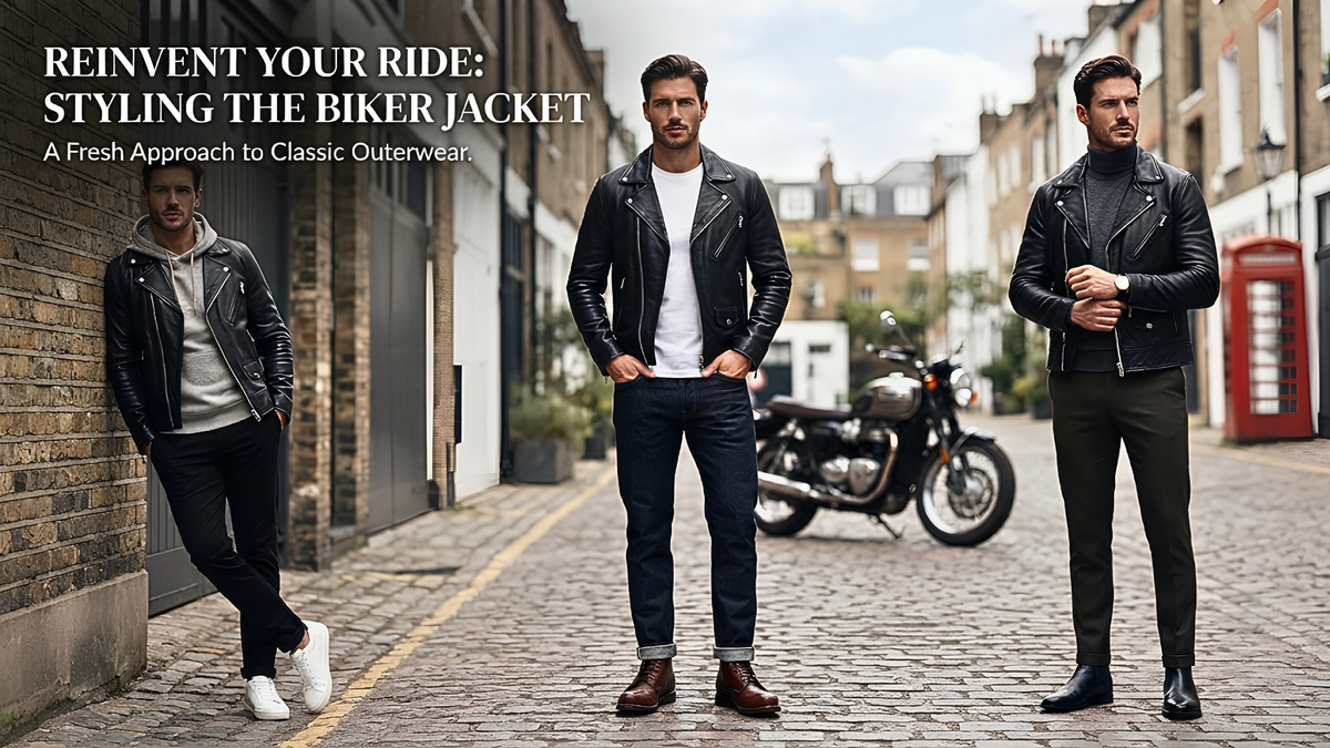 How to Give Biker Jackets a New Look