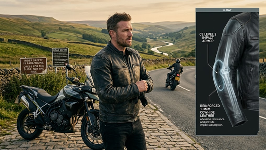 CE Approved Armor vs Thick Leather: A UK Biker’s Safety Guide