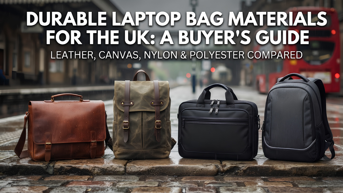 What are the most durable materials for a laptop bag?