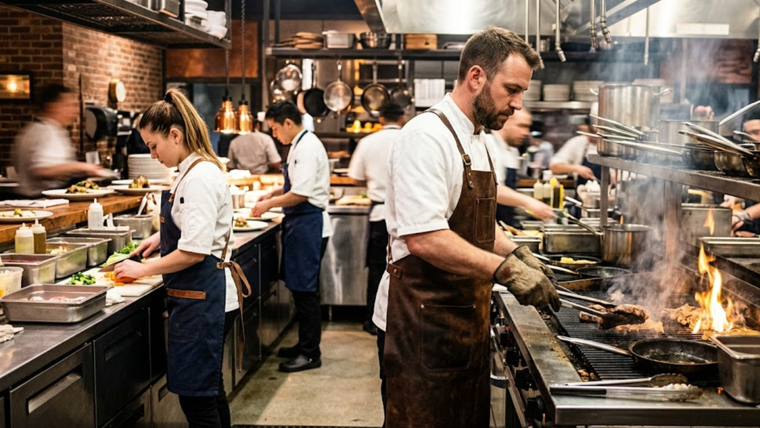 How to Choose the Right Apron Length for a Busy Commercial Kitchen