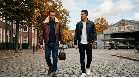 The History of the Aviator: Why the Leather Bomber Jacket Never Goes Out of Style