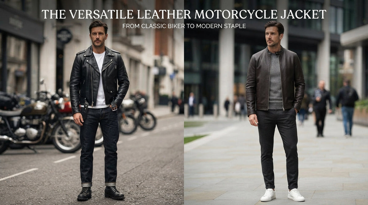 How to Choose a Leather Motorcycle Jacket for Everyday Style