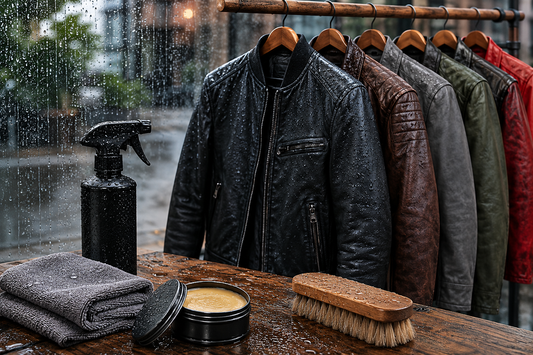 How to Protect Your Real Leather Jacket from British Rain?