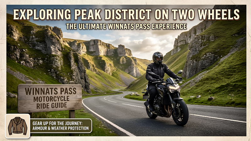 Riding Winnats Pass by Motorcycle: A Practical Peak District Road Trip Guide