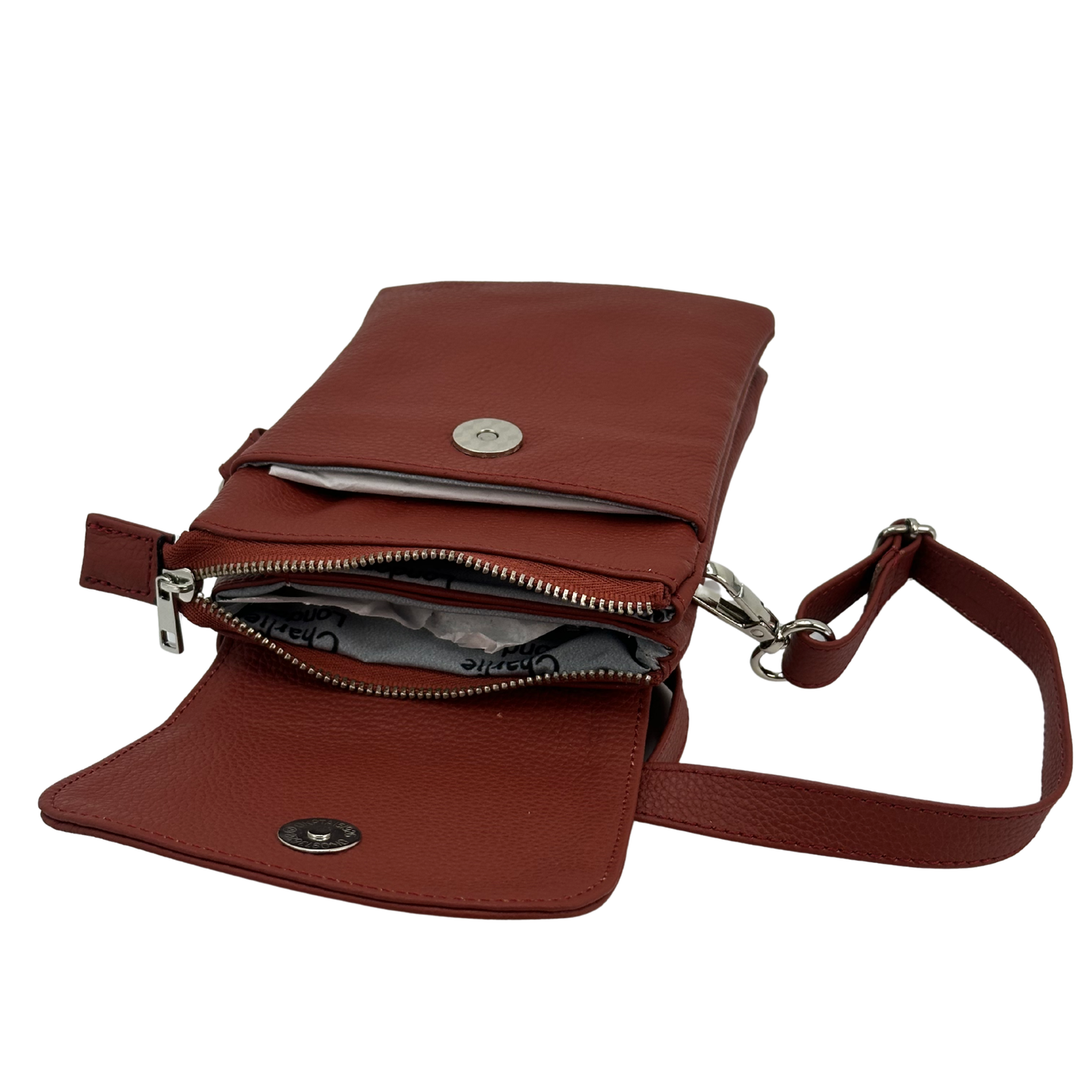 cross body bag genuine leather mini unisex shoulder bag
