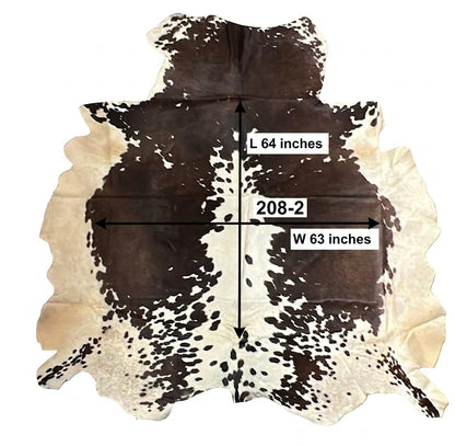 Premium Brown Cowhide Rugs for Elegant Home Décor