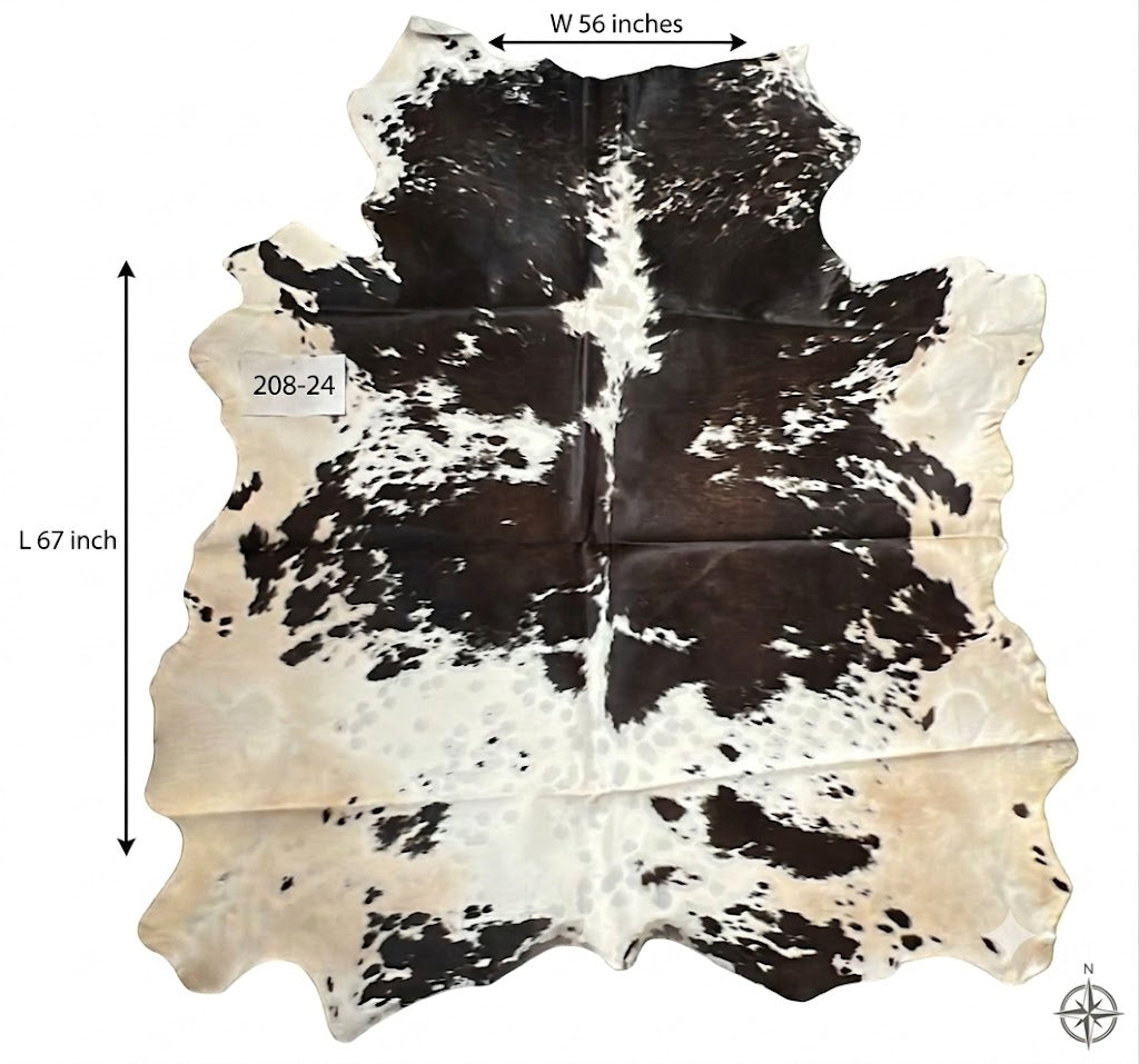 premium brown cowhide rugs for elegant home décor