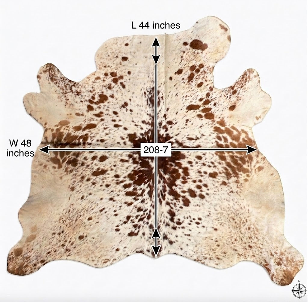 premium brown cowhide rugs for elegant home décor