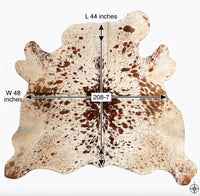 Premium Brown Cowhide Rugs for Elegant Home Décor