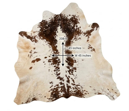 Premium Brown Cowhide Rugs for Elegant Home Décor