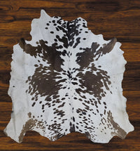 241 - 1 Cow Skin Hair on Hide 100% Pure Cow Hide Large Decorative/Carpet/Rug/Wall Leather - 