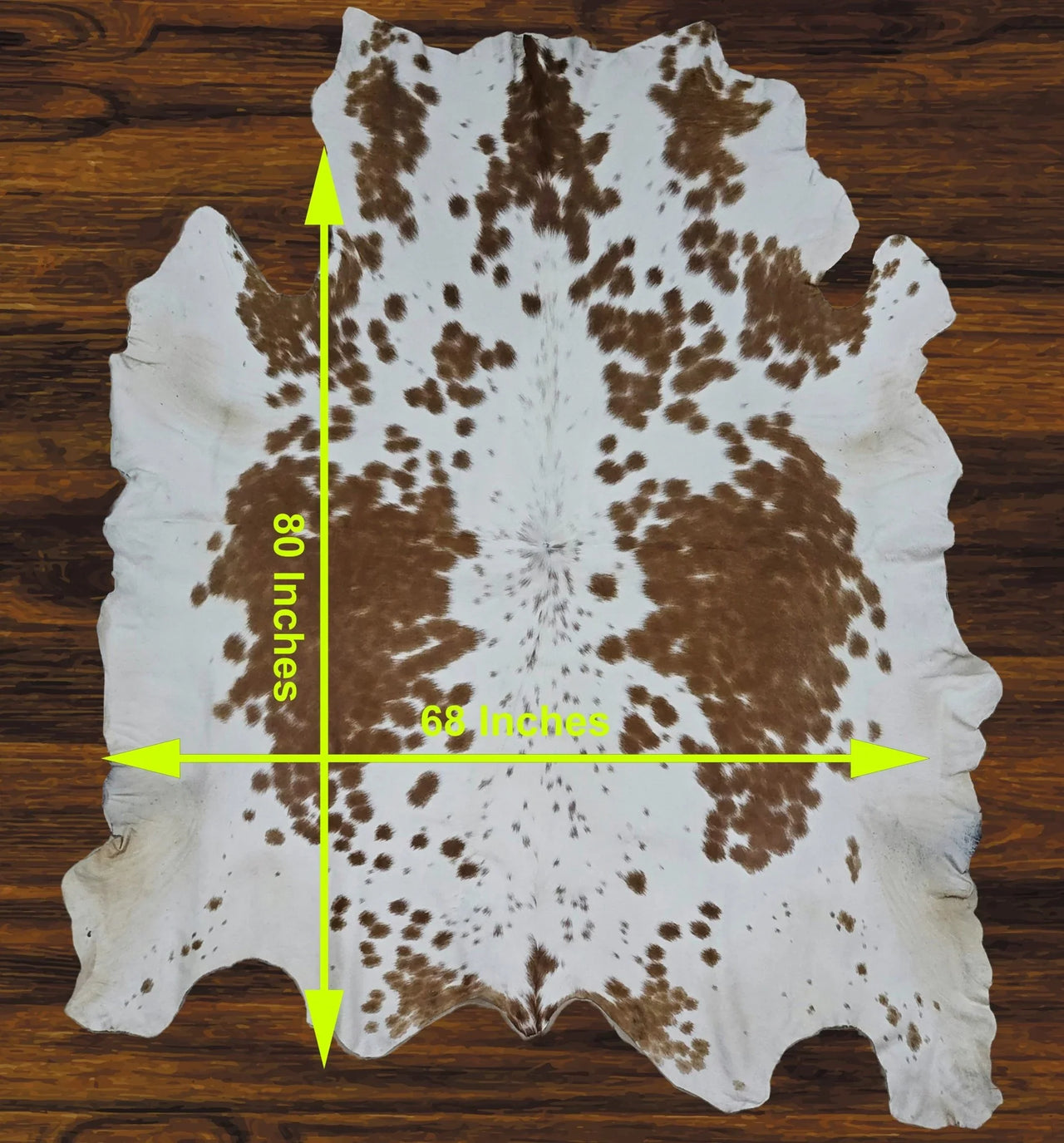 241 - 18 Cow Skin Hair on Hide 100% Pure Cow Hide Large Decorative/Carpet/Rug/Wall Leather - 