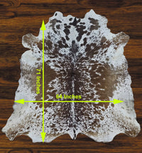 241 - 24 Cow Skin Hair on Hide 100% Pure Cow Hide Large Decorative/Carpet/Rug/Wall Leather - 