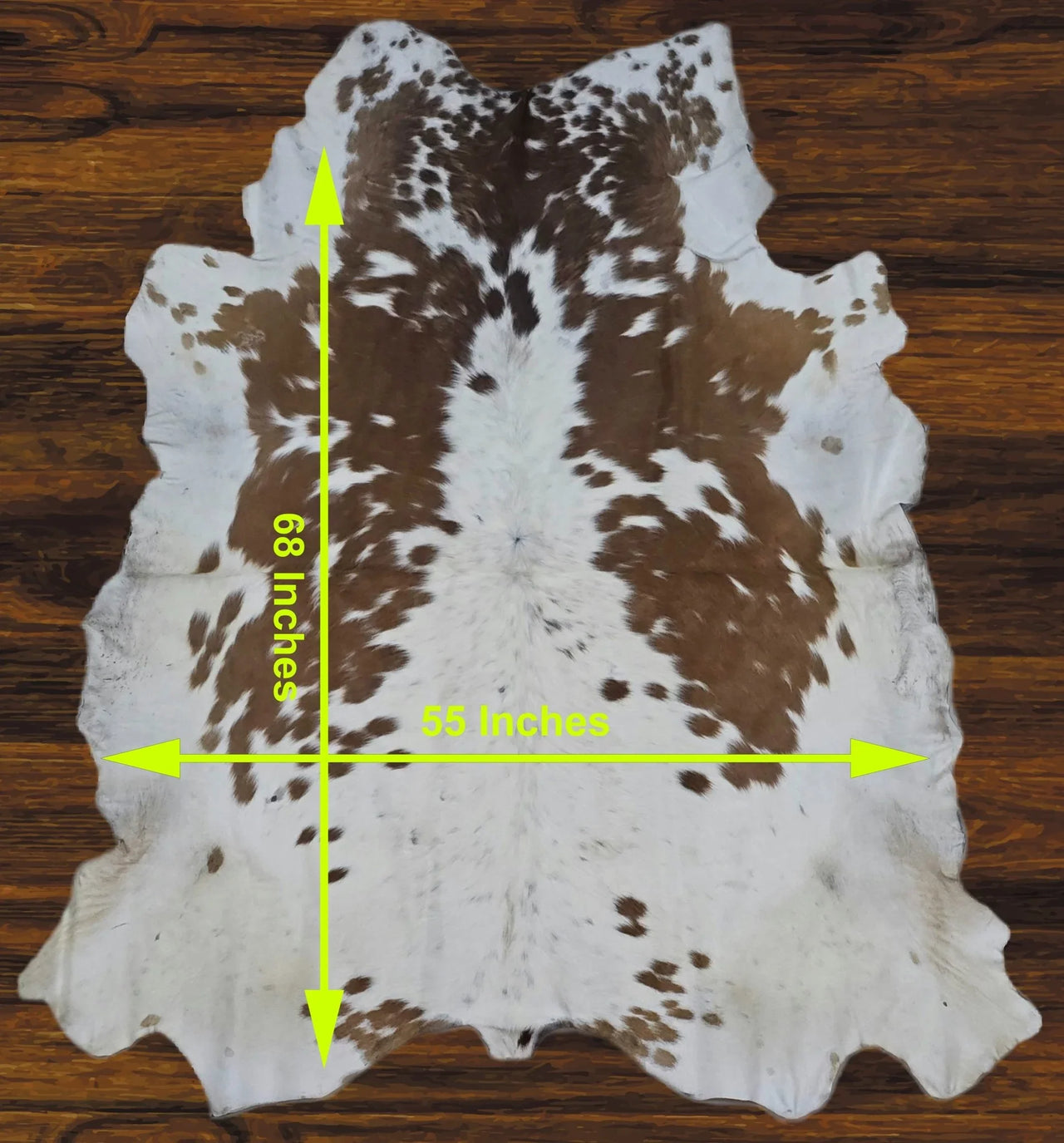 241 - 25 Cow Skin Hair on Hide 100% Pure Cow Hide Large Decorative/Carpet/Rug/Wall Leather - 