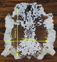 241 - 26 Cow Skin Hair on Hide 100% Pure Cow Hide Large Decorative/Carpet/Rug/Wall Leather - 