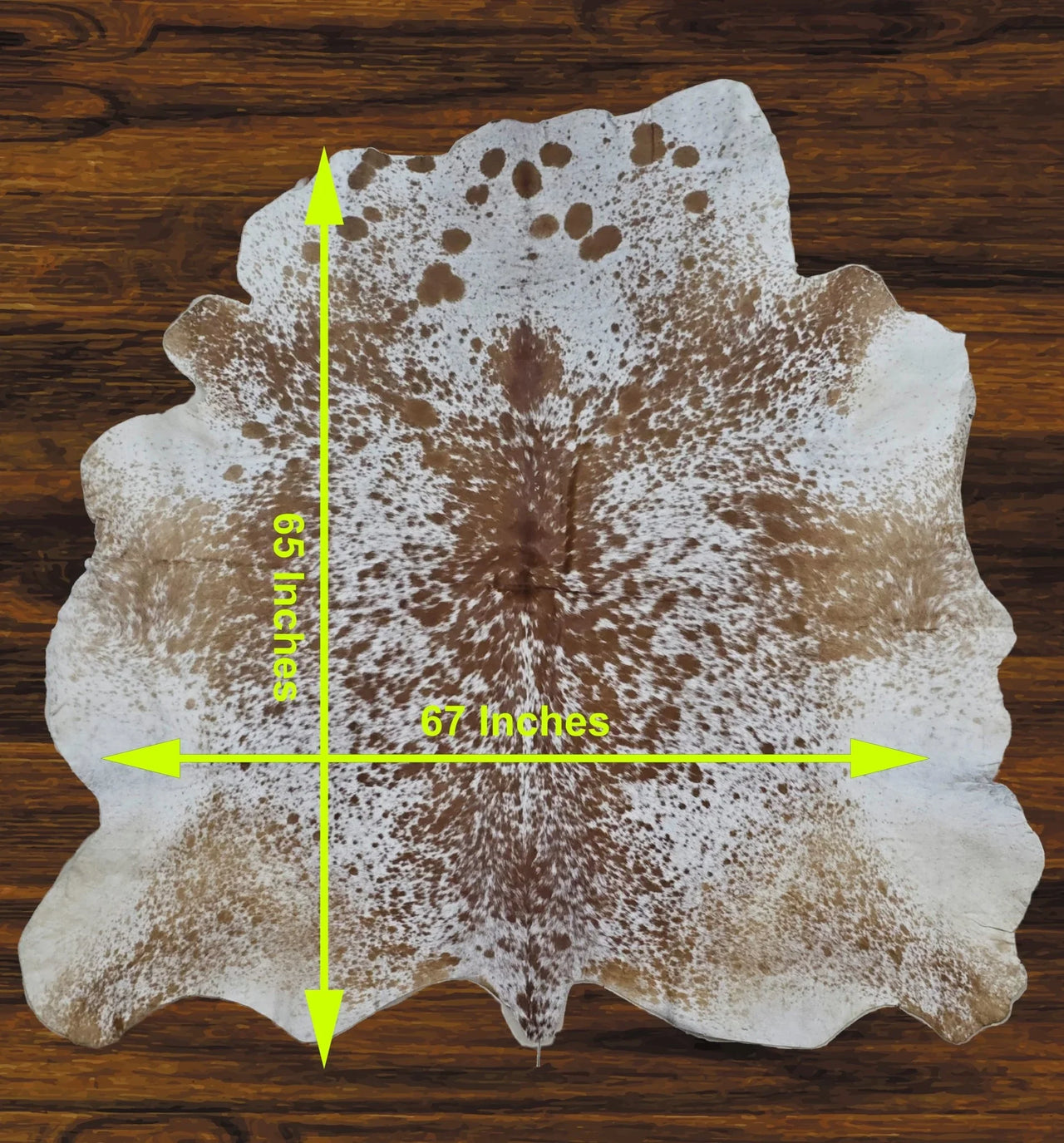 241 - 28 Cow Skin Hair on Hide 100% Pure Cow Hide Large Decorative/Carpet/Rug/Wall Leather - 