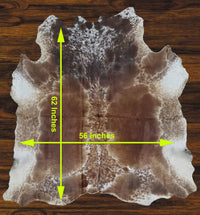 241 - 33 Cow Skin Hair on Hide 100% Pure Cow Hide Large Decorative/Carpet/Rug/Wall Leather - 