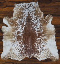 241 - 34 Cow Skin Hair on Hide 100% Pure Cow Hide Large Decorative/Carpet/Rug/Wall Leather - 