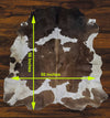 241 - 4 Cow Skin Hair on Hide 100% Pure Cow Hide Large Decorative/Carpet/Rug/Wall Leather - 