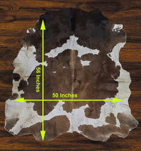 241 - 4 Cow Skin Hair on Hide 100% Pure Cow Hide Large Decorative/Carpet/Rug/Wall Leather - 