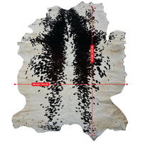 241 - 6 Cow Skin Hair on Hide 100% Pure Cow Hide Large Decorative/Carpet/Rug/Wall Leather - 