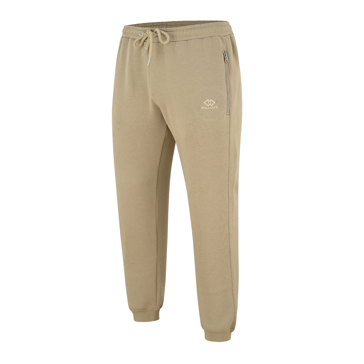 Organic Cotton Track Pant with Fleece and Elasticated Waistband