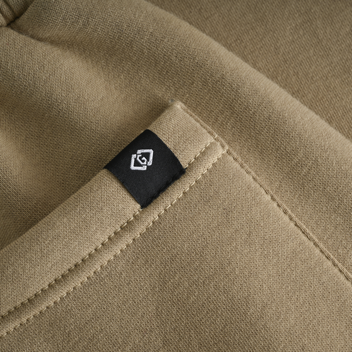 Organic Cotton Track Pant with Fleece and Elasticated Waistband