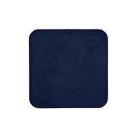 4 Pack Original Leather Coasters Set with Holder – 4 Inch Round Drink Mats - 