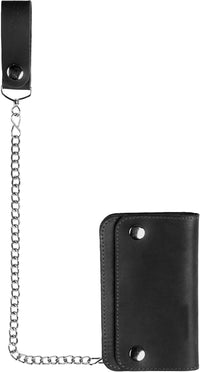 Gallanto Men’s Leather Biker Wallet – Chain Wallet – Bifold Design – Available in 6" and 7" Sizes