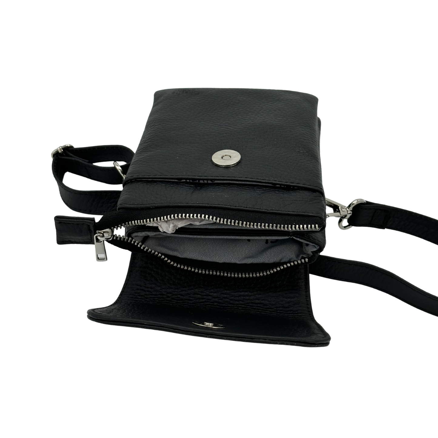 cross body bag genuine leather mini unisex shoulder bag